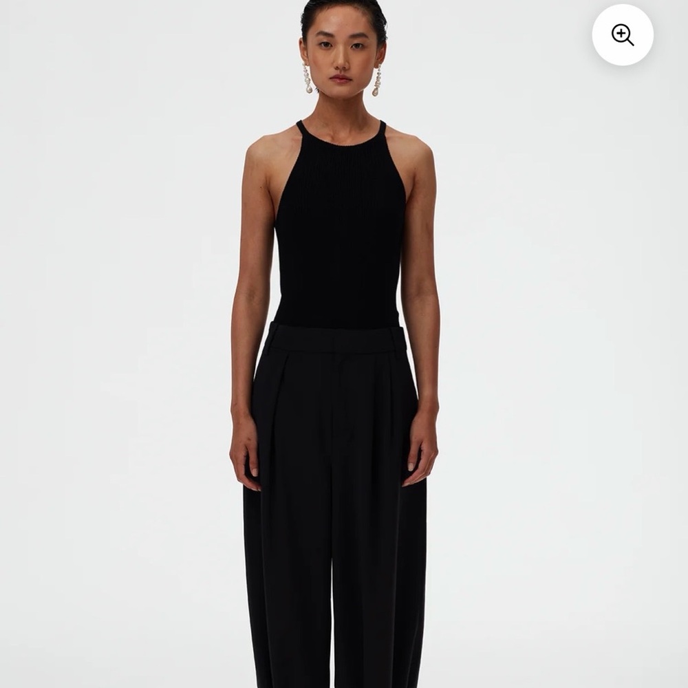 Tibi Cotton Viscose Stretch Sweater (knit tank)